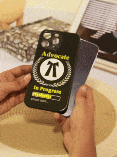 Advocate in Progress - 4D Logo Glass Case