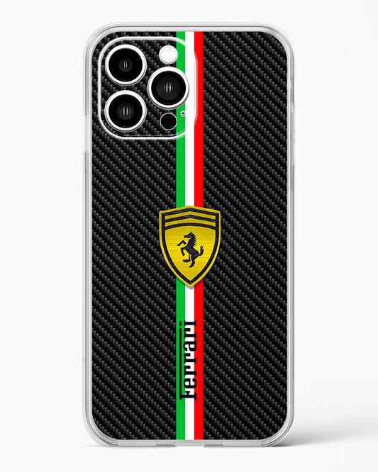 4D Cool Racing Logo Clear Silicone Case