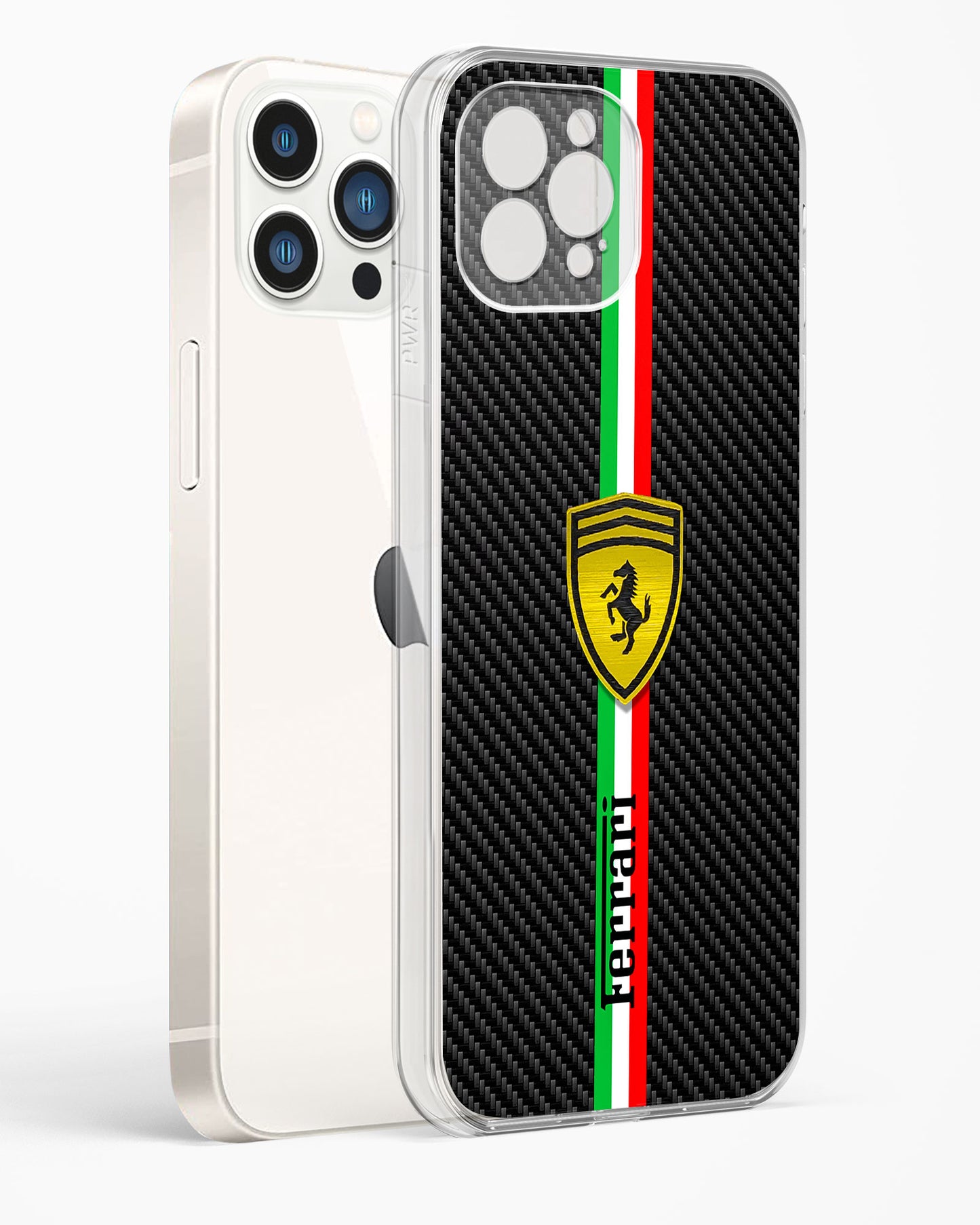 4D Cool Racing Logo Clear Silicone Case