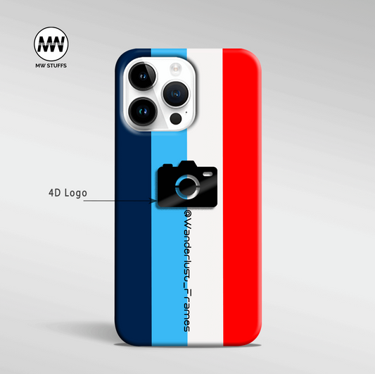 4D Camera Logo + Custom Name Matte Case -  - MW Stuffs -