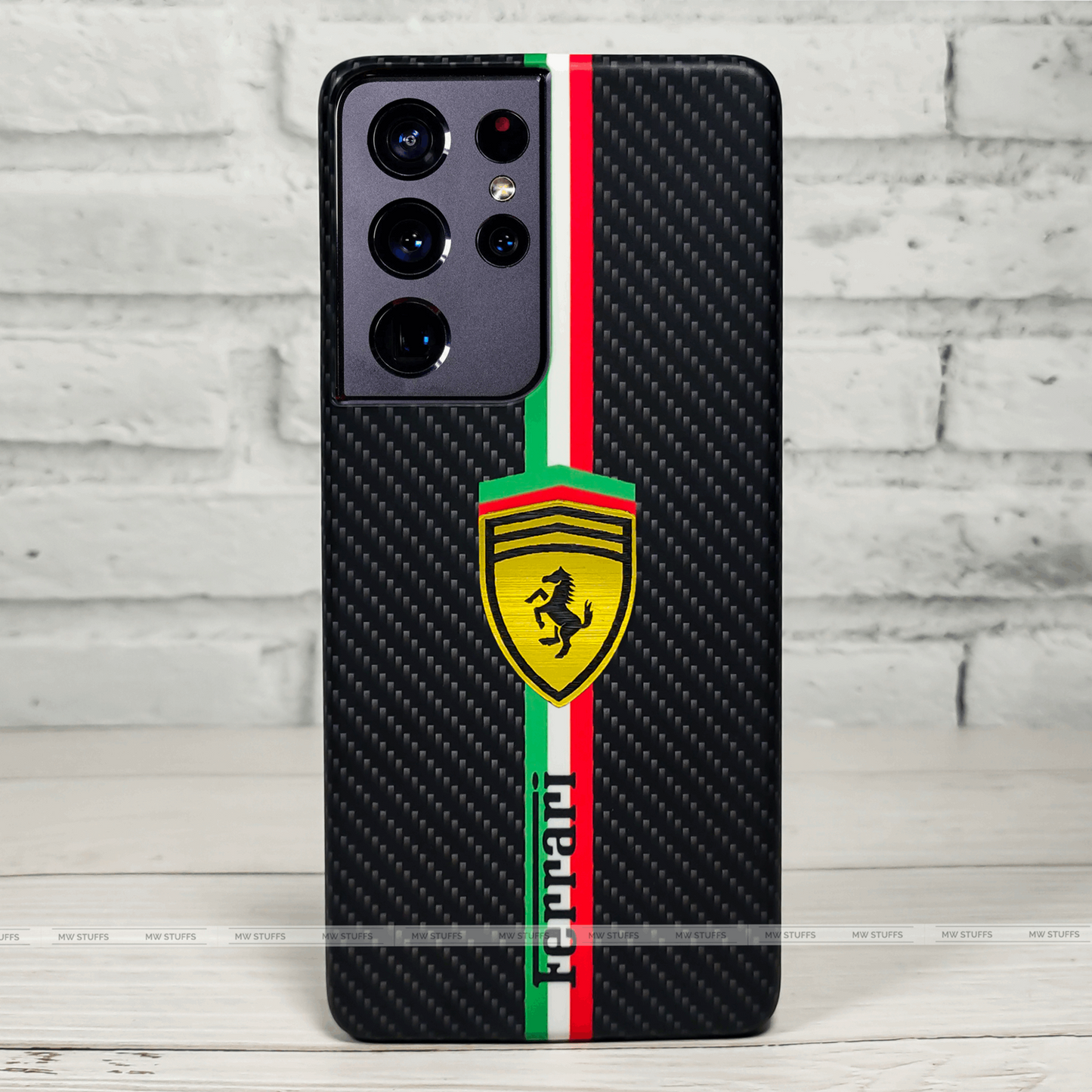 4D Logo Racing Brand Matte Case - - MW Stuffs -