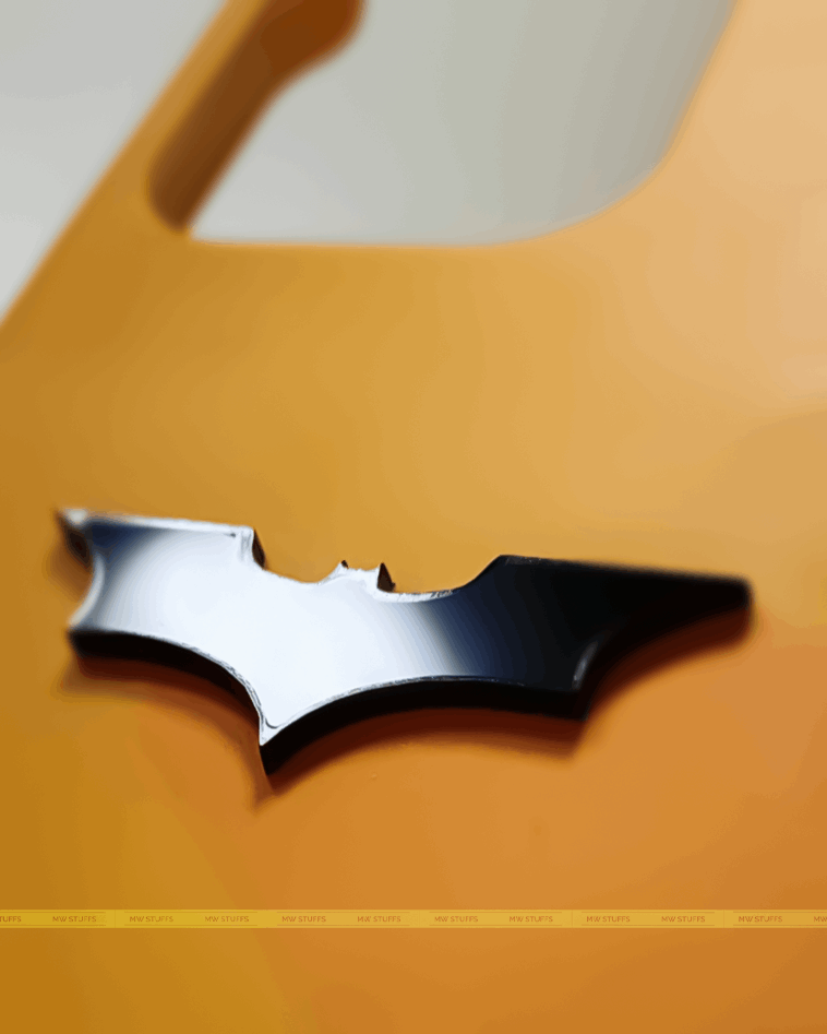 4D Superhero Logo Matte Case - - MW Stuffs -