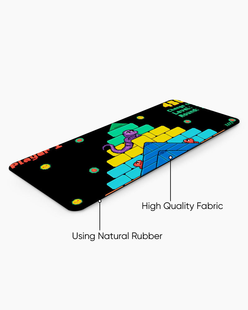 8-Bit Ascent Pyramid Puzzle Desk Mat