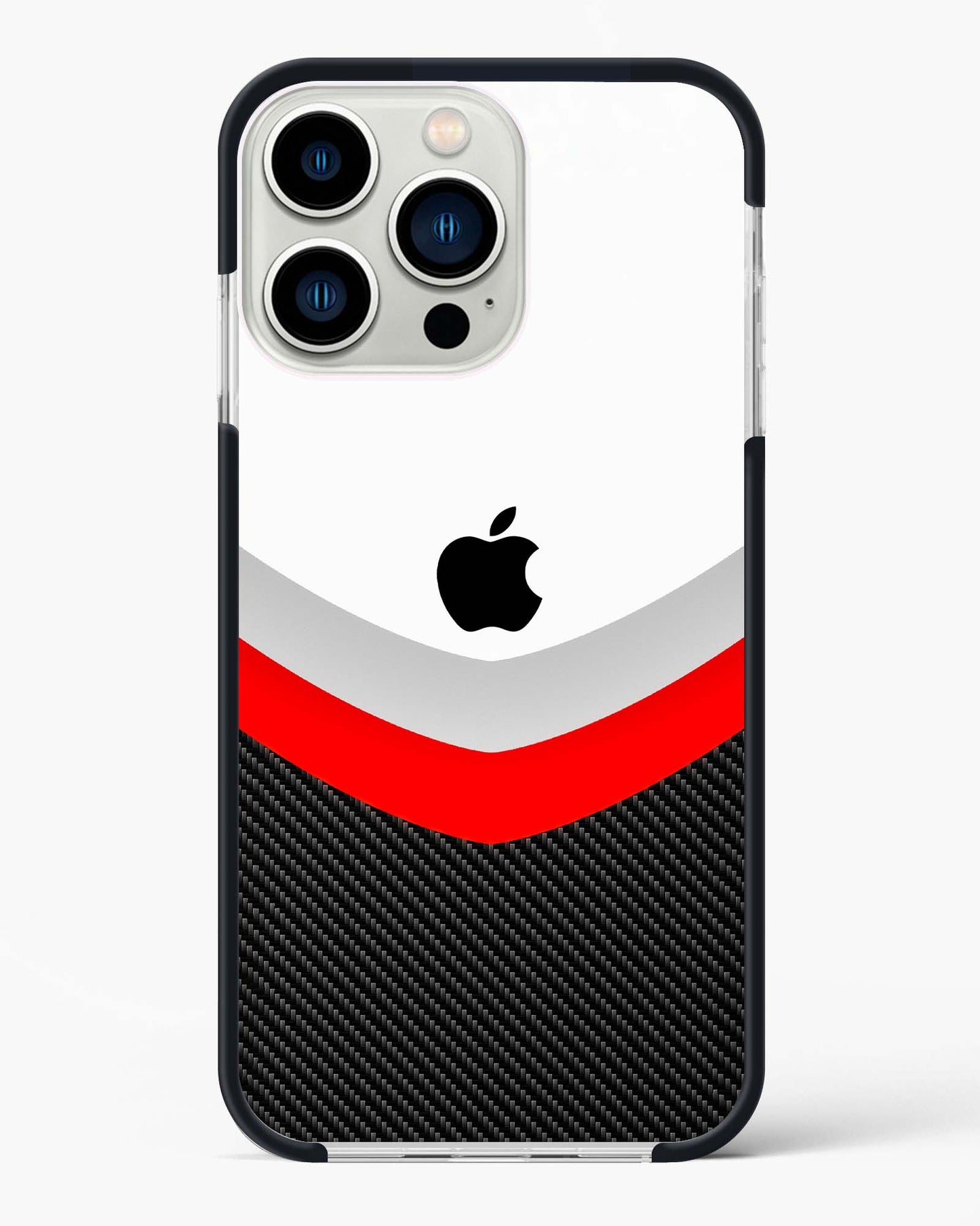 Abstract carbon Pattern Impact Drop Protection Case