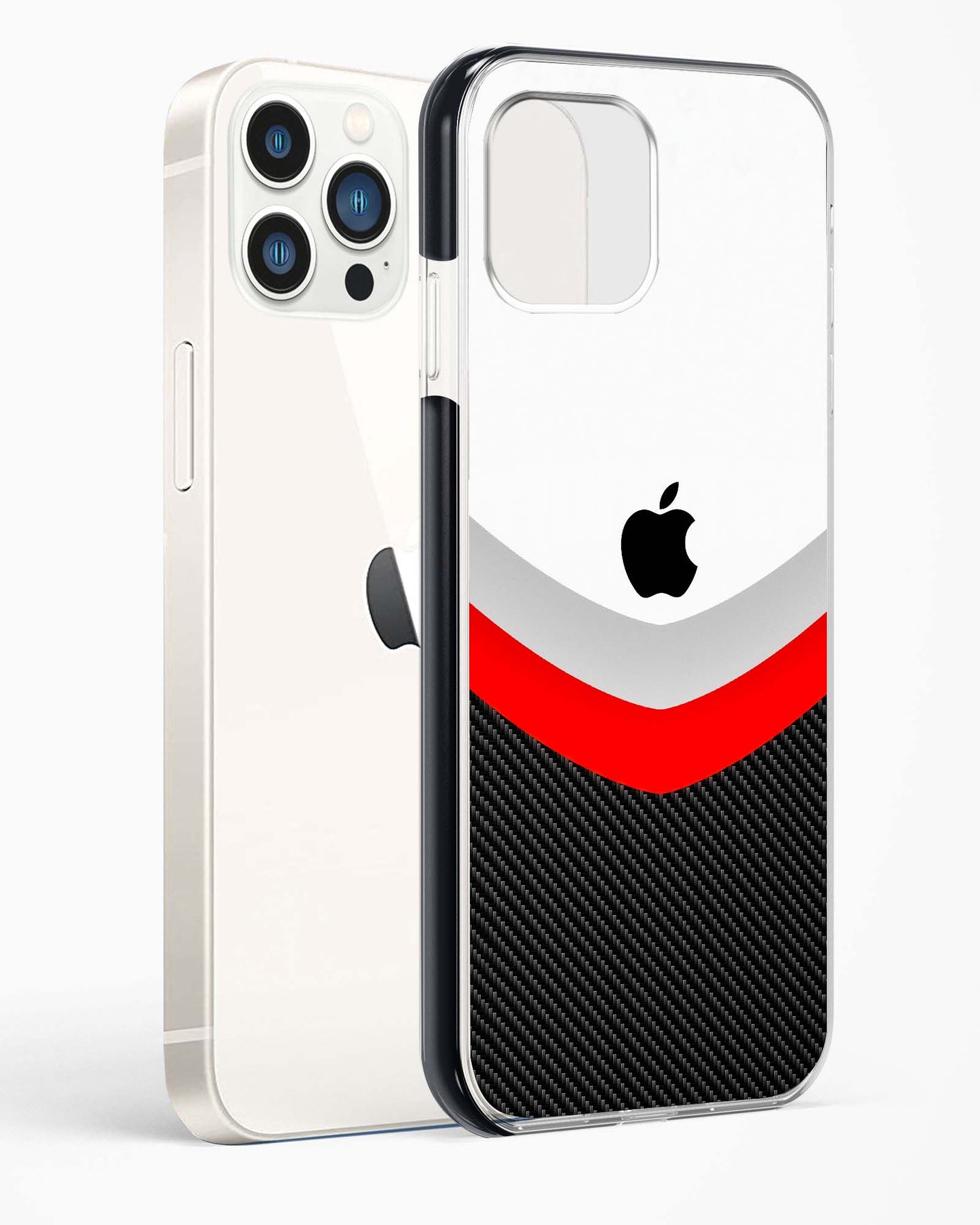 Abstract carbon Pattern Impact Drop Protection Case