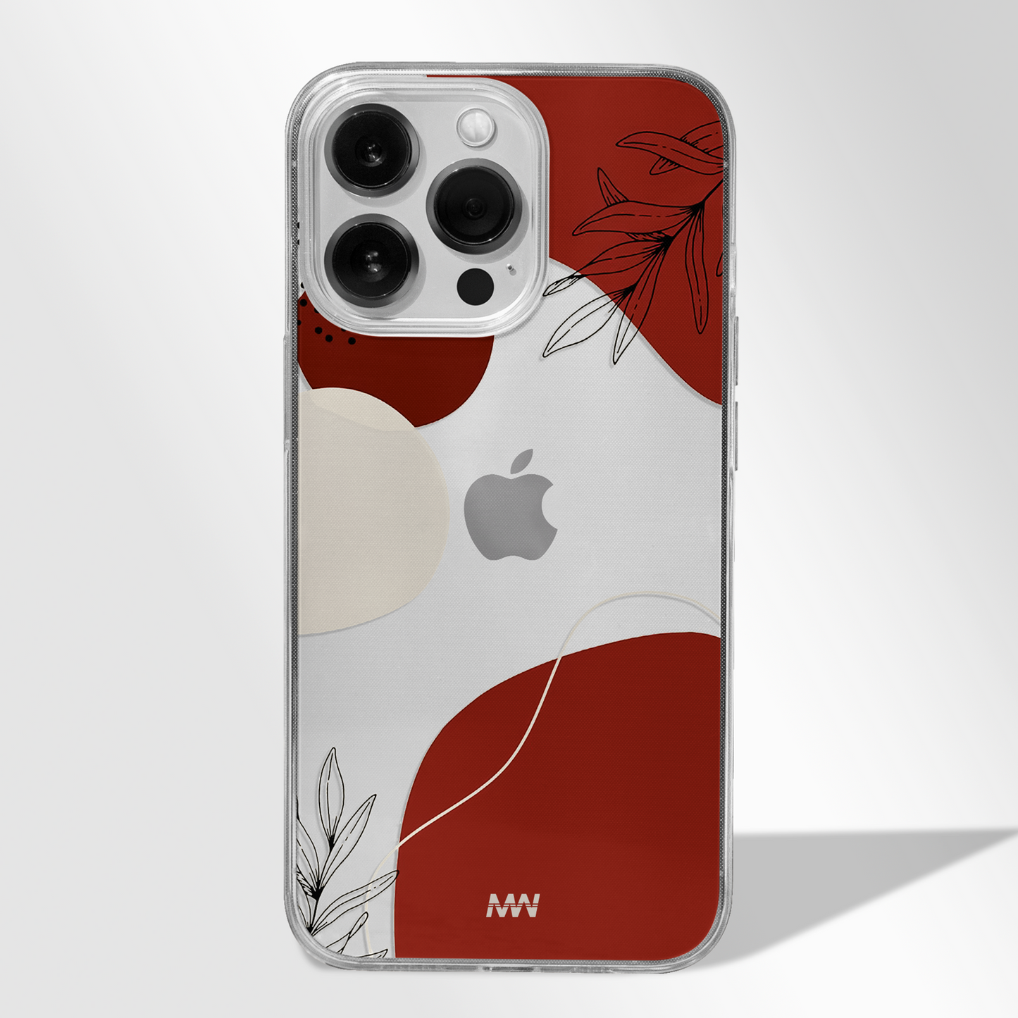 Aesthetic Abstract Premium CLEAR CASE - - MW Stuffs -