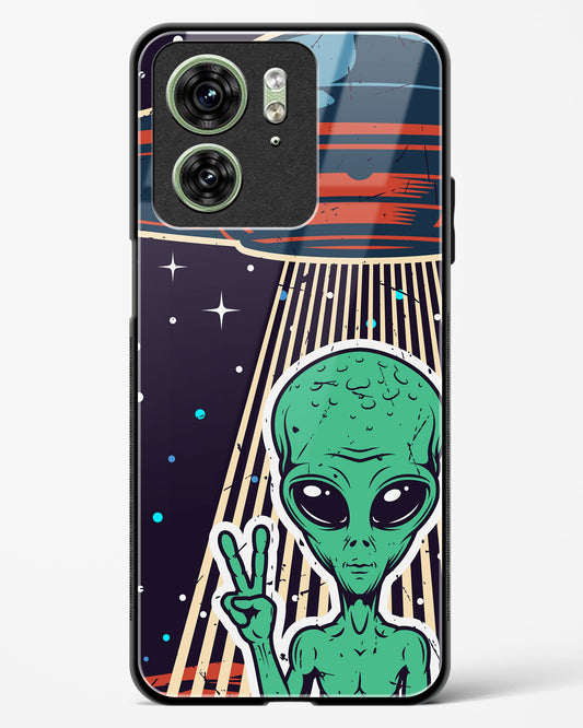 Alien Peace Glass Phone Case-Motorola Edge 40