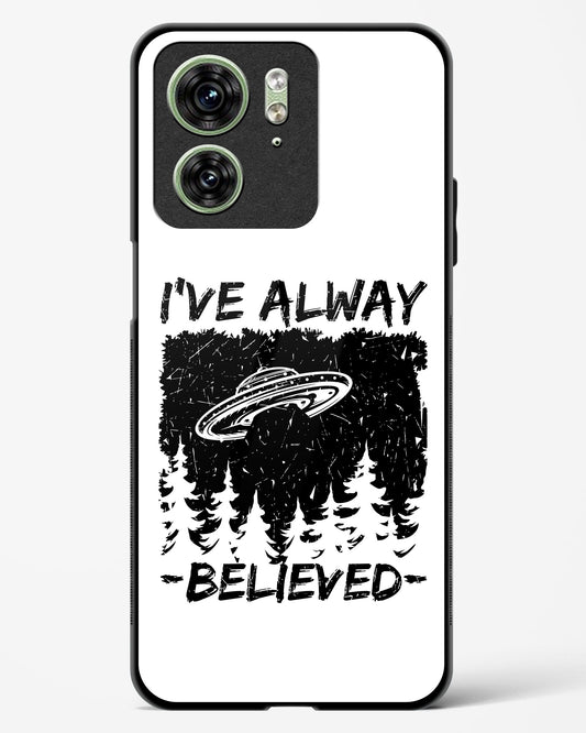 Alien Quoted Glass Phone Case-Motorola Edge 40