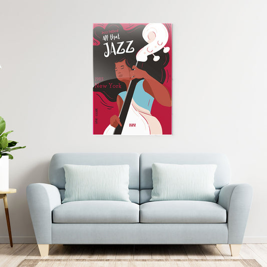 All That Jazz Festival Metal-Poster