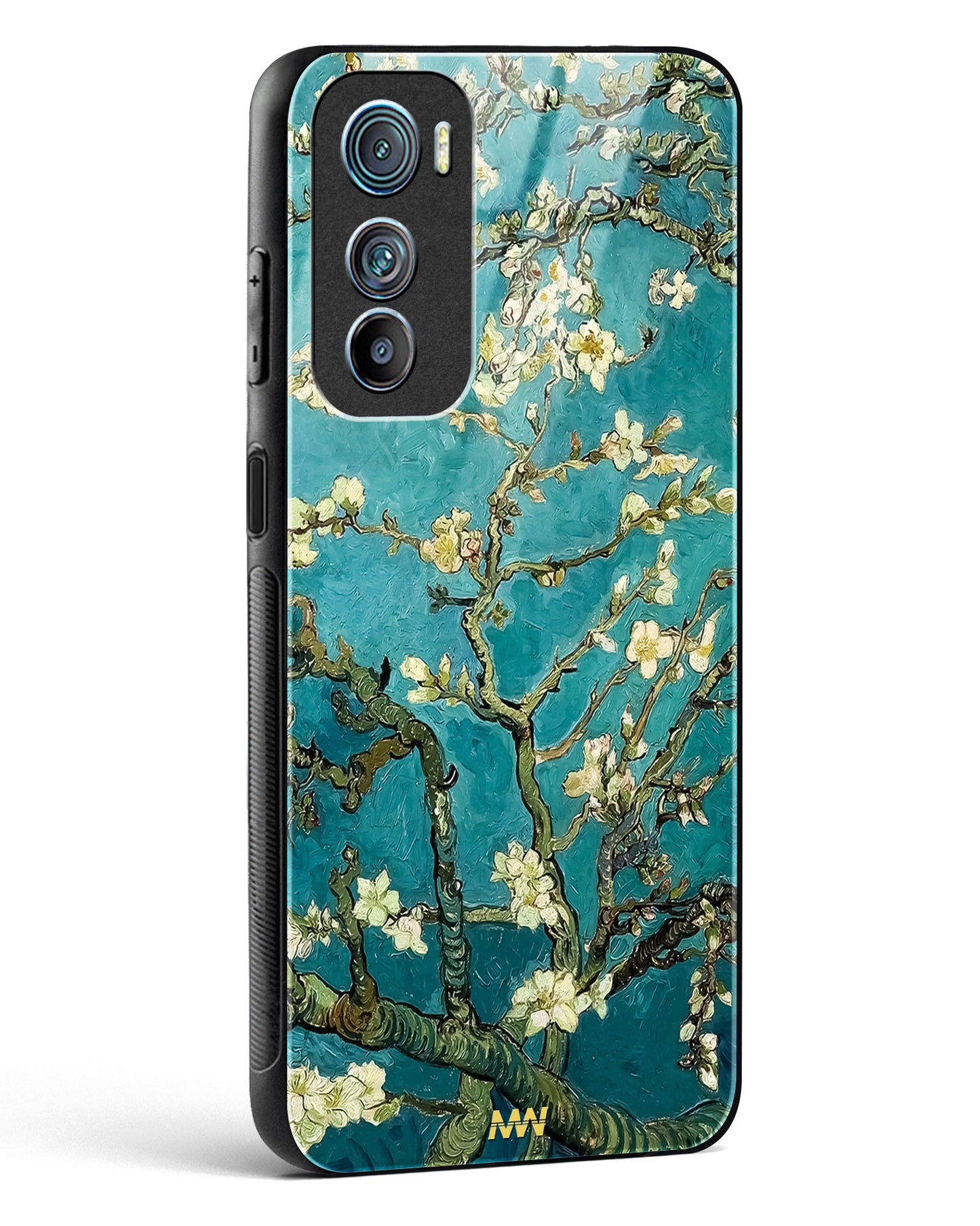 Almond Tree Bloom Glass Phone Case-Motorola Edge 30
