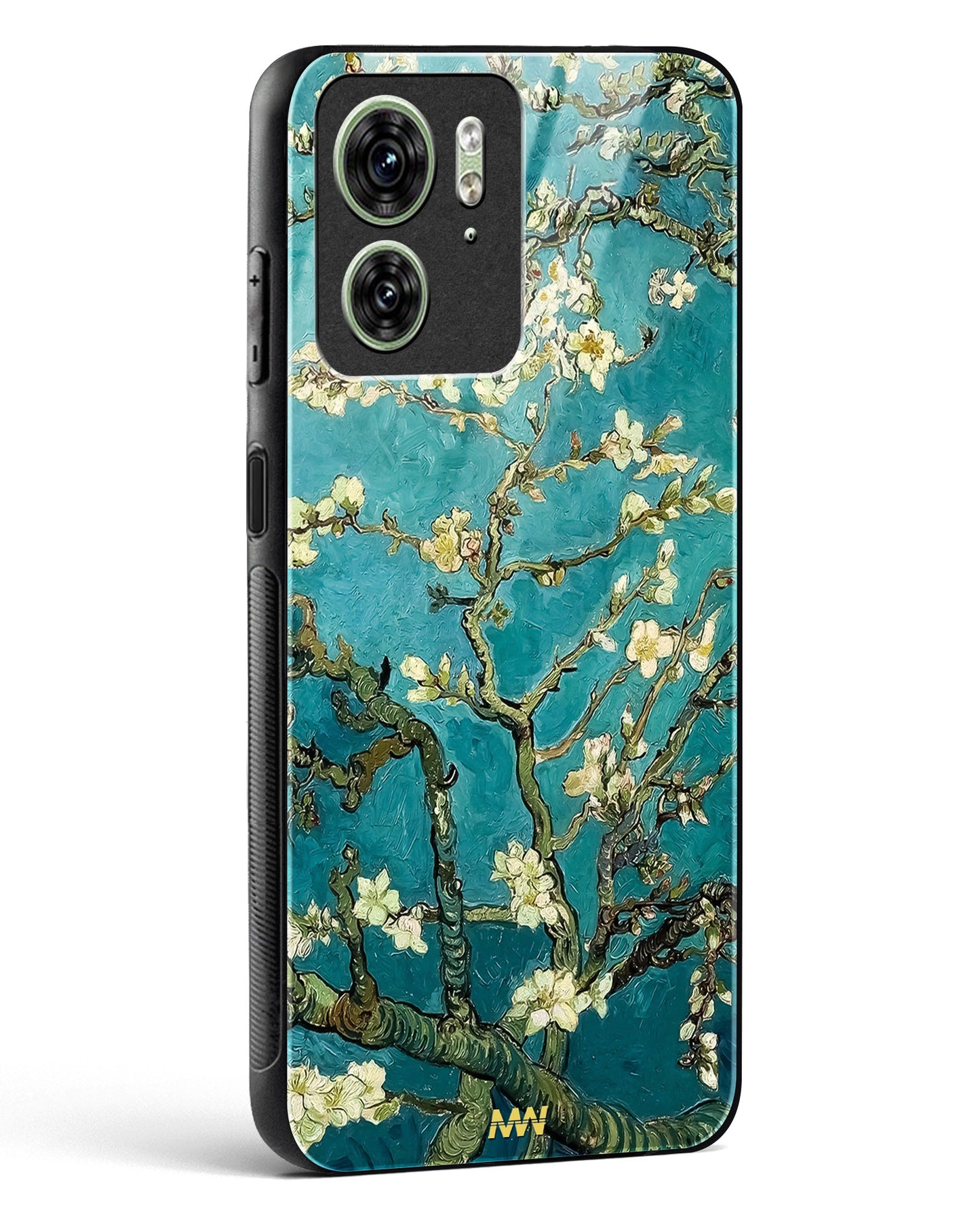 Almond Tree Bloom Glass Phone Case-Motorola Edge 40