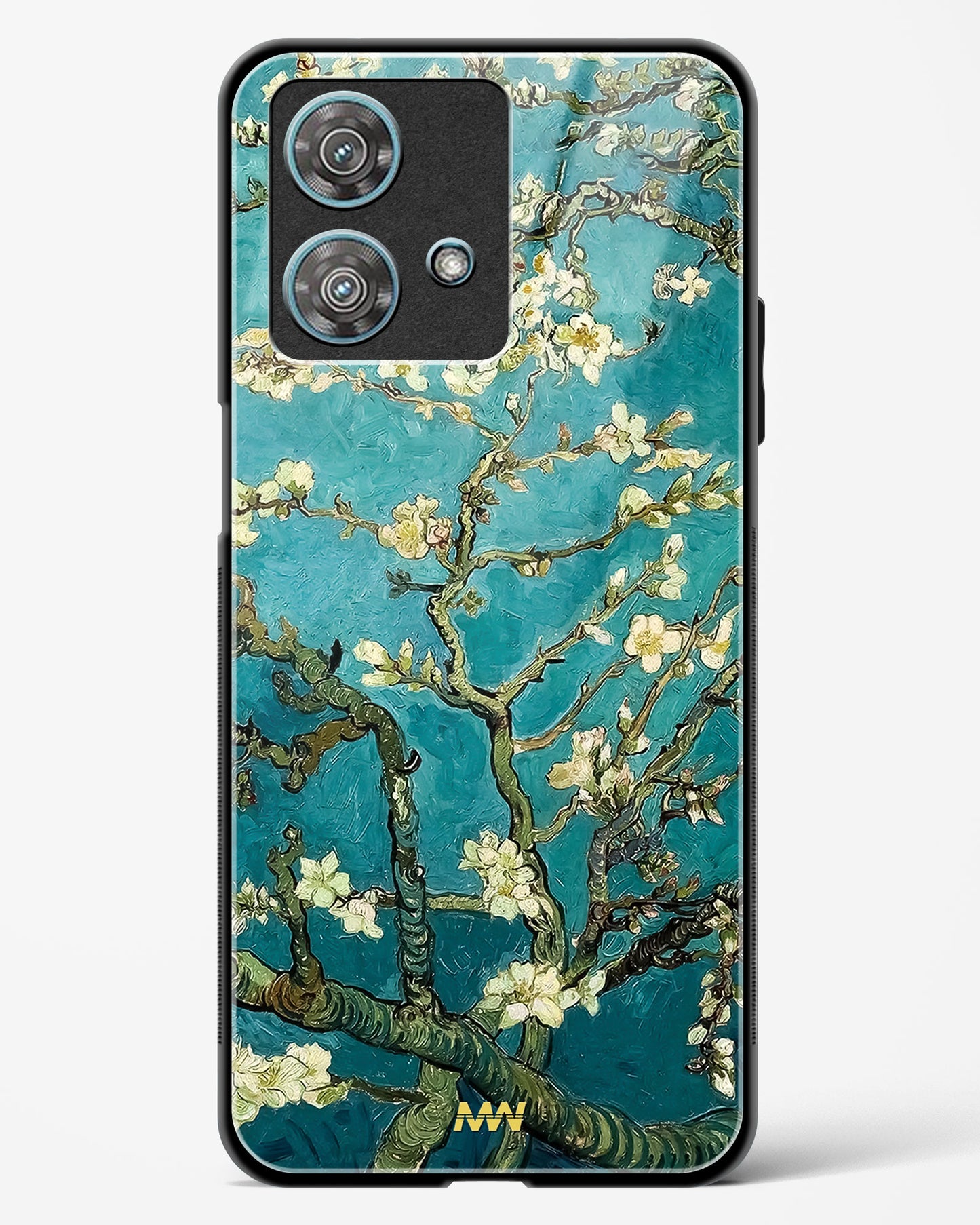 Almond Tree Bloom Glass Phone Case-Motorola Edge 40 Neo