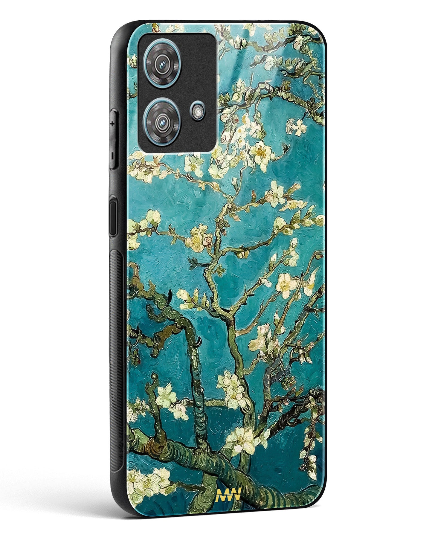 Almond Tree Bloom Glass Phone Case-Motorola Edge 40 Neo
