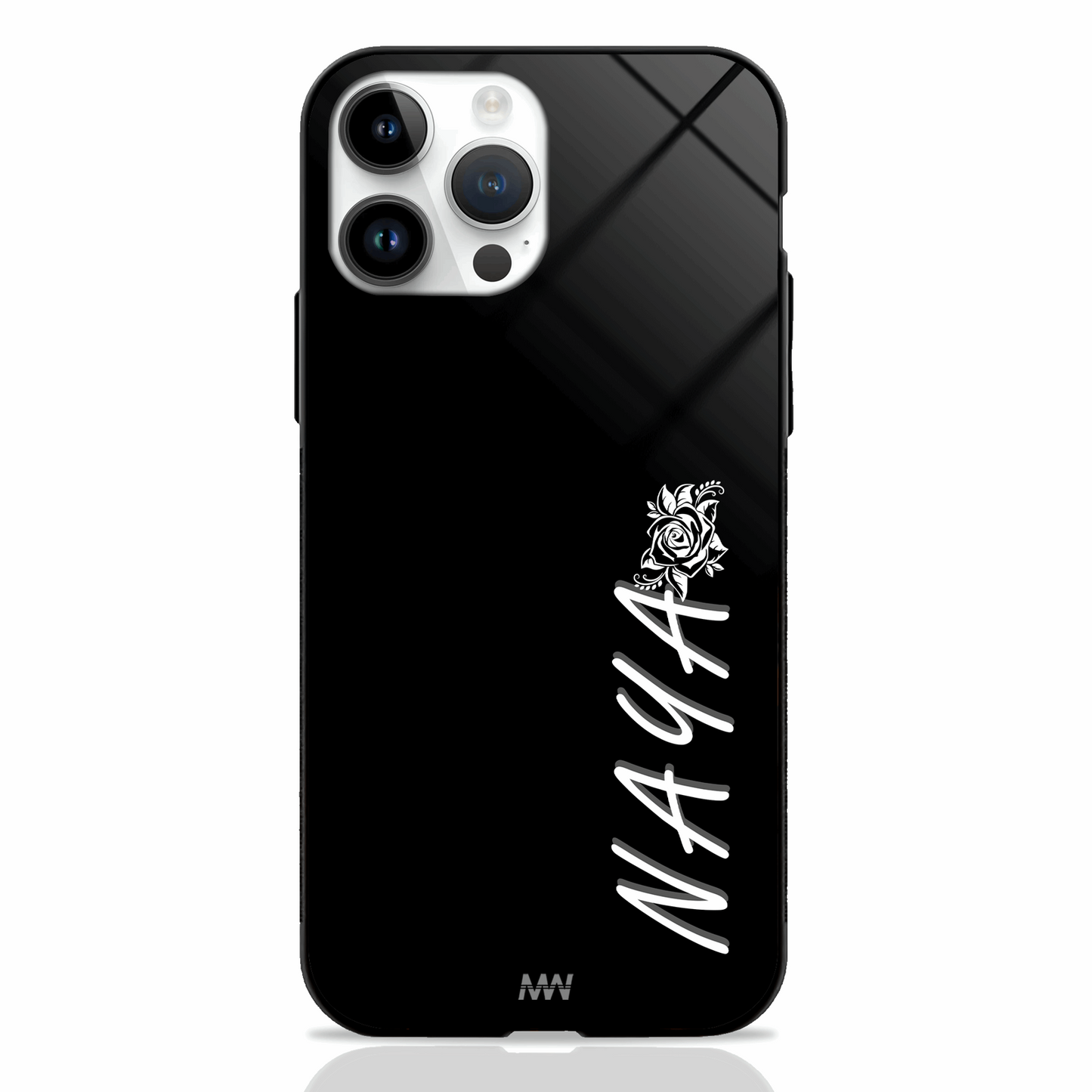 Aloha Custom Name GLASS CASE - - MW Stuffs -