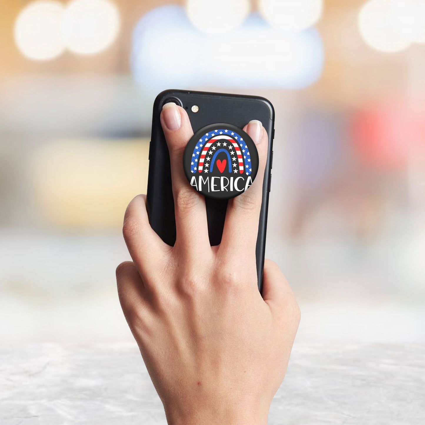 American Pride Flat Pop Holder