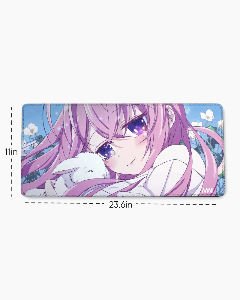 Anime Girl with Bunny