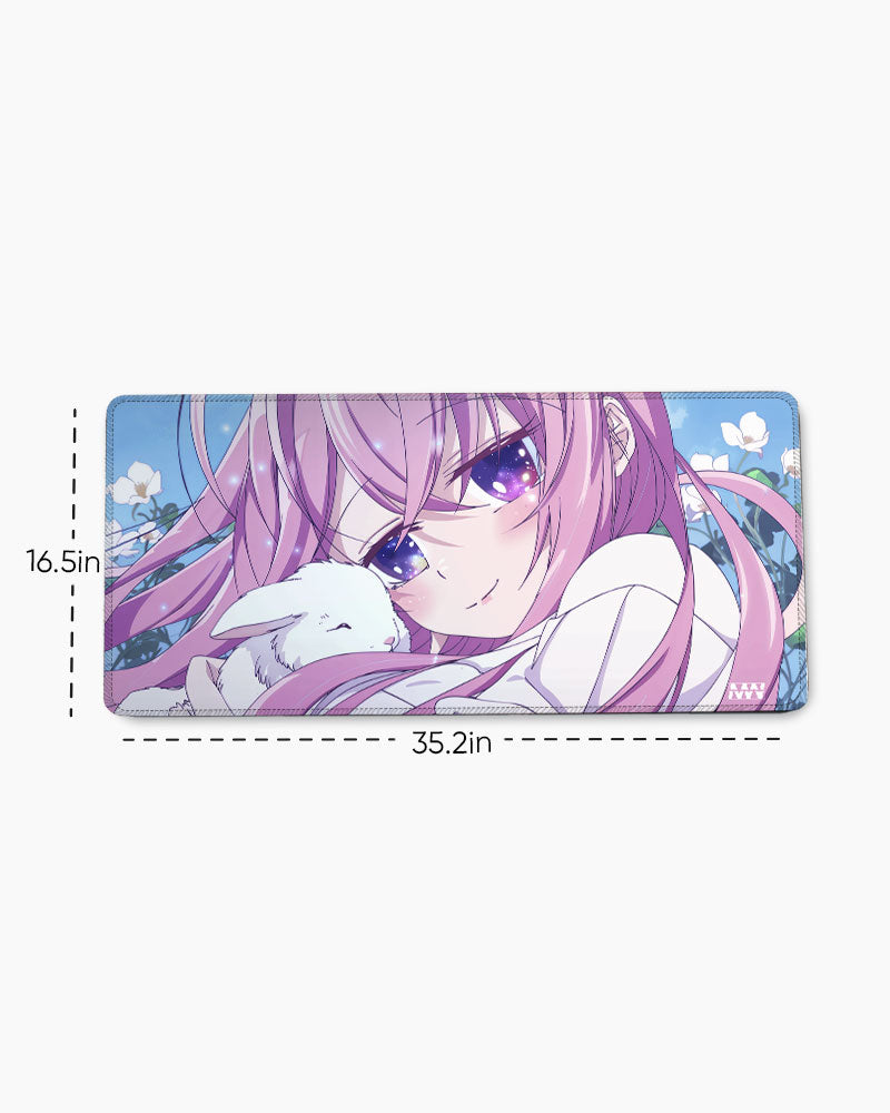 Anime Girl with Bunny