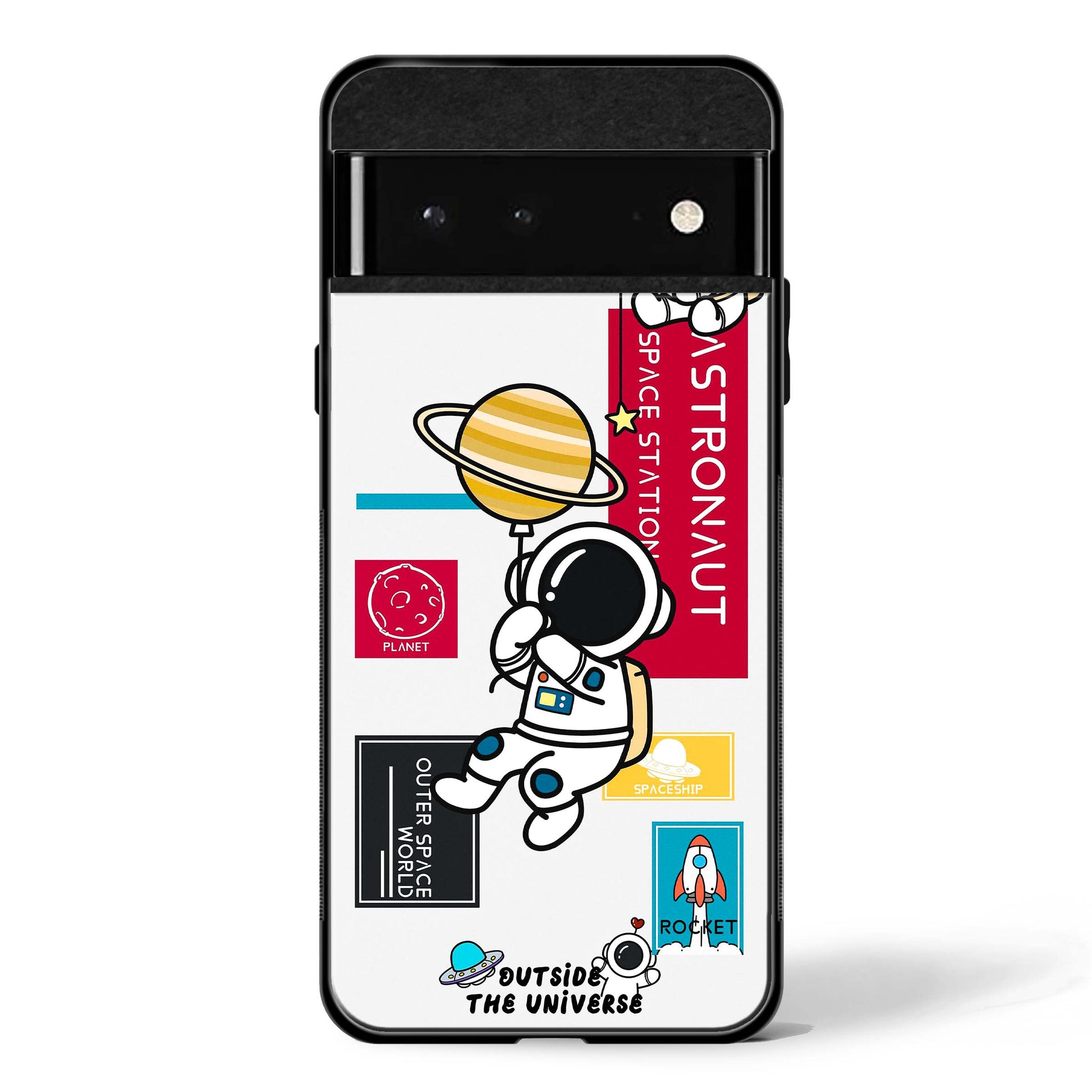 Astronaut Cartoon Google Pixel Glass Phone Case