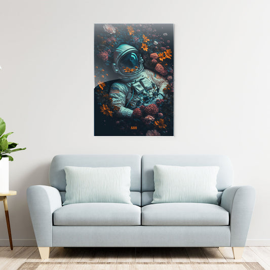 Astronaut Dreamscape Metal-Poster