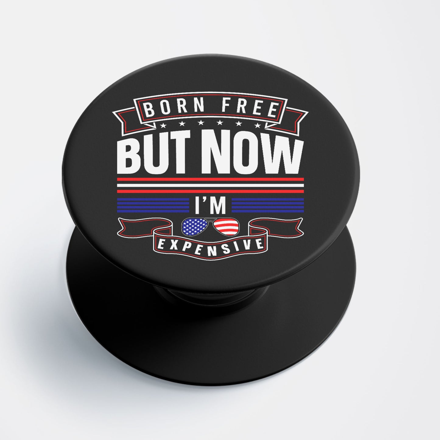 Attitude Quote Flat Pop Holder