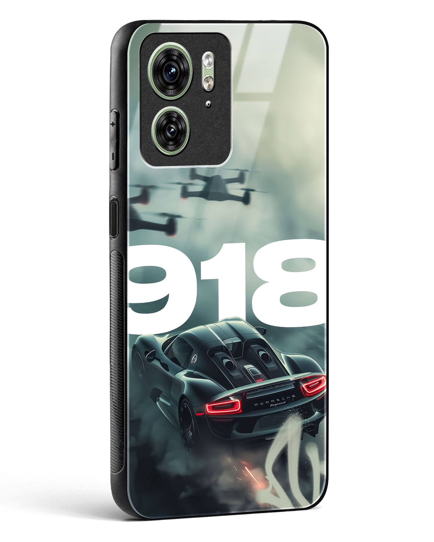 Automotive 918 Racing Glass Phone Case-Motorola Edge 40