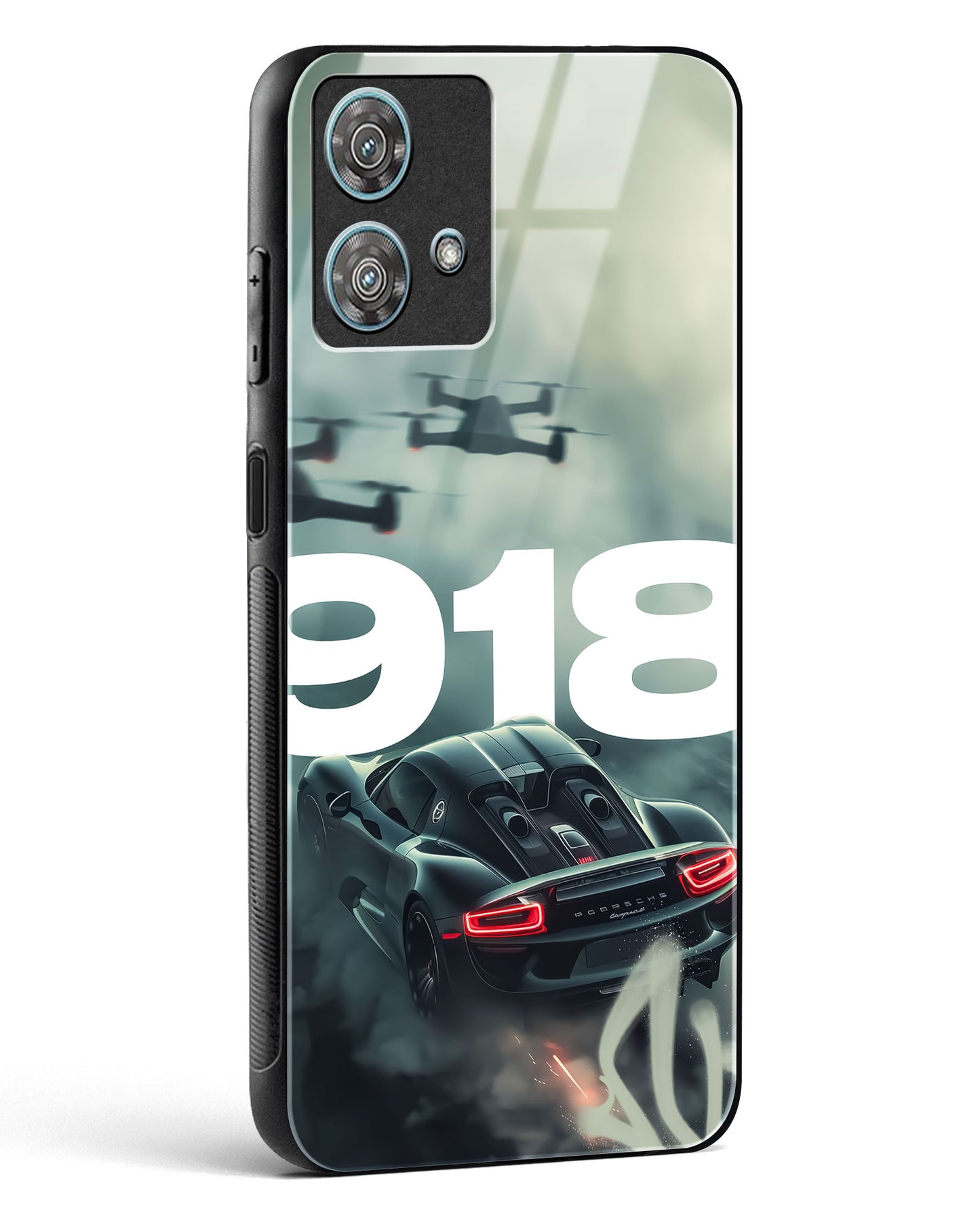 Automotive 918 Racing Glass Phone Case-Motorola Edge 40 Neo
