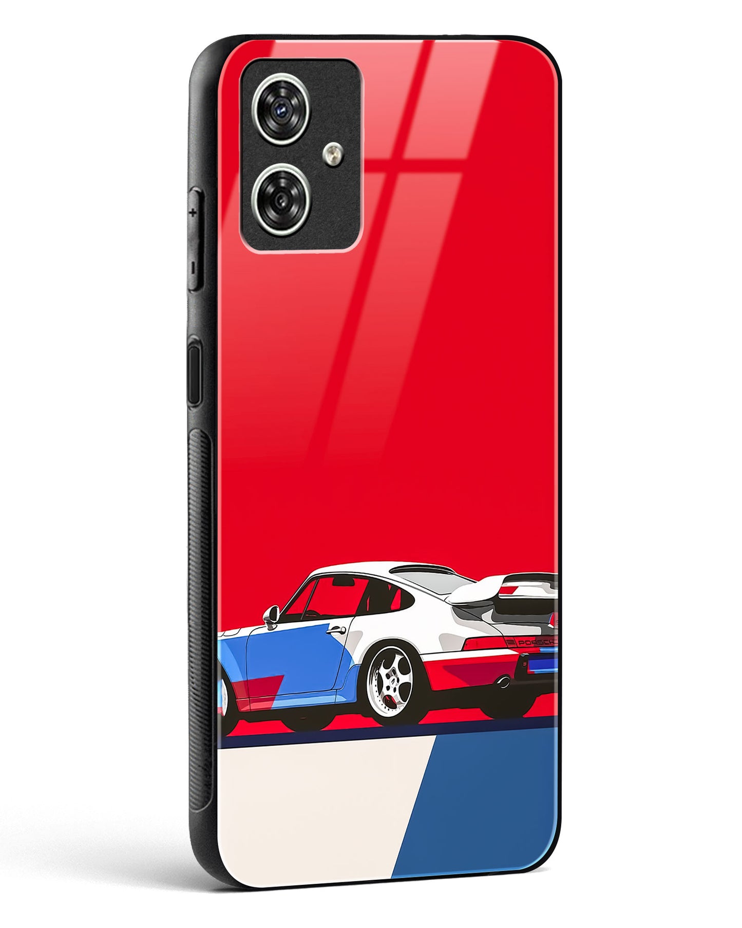 Automotive Racing Glass Phone Case-Moto G64 5G
