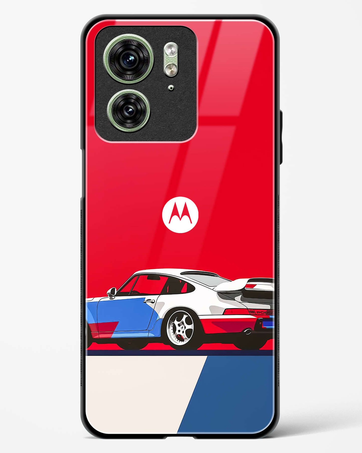 Automotive Racing Glass Phone Case-Motorola Edge 40