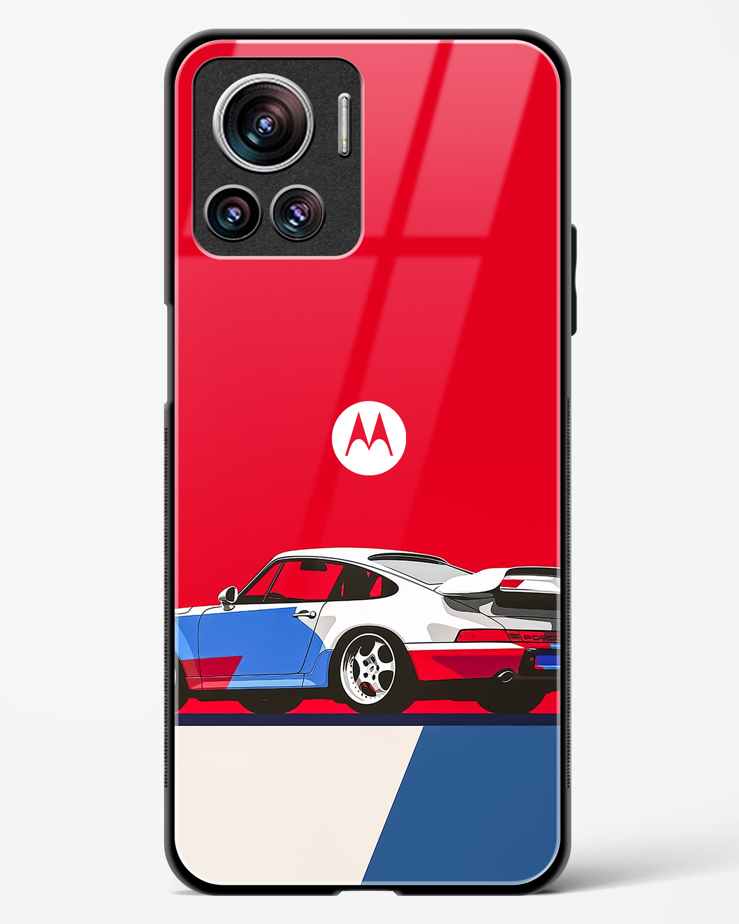 Automotive Racing Glass Phone Case-Motorola Edge 30 Ultra