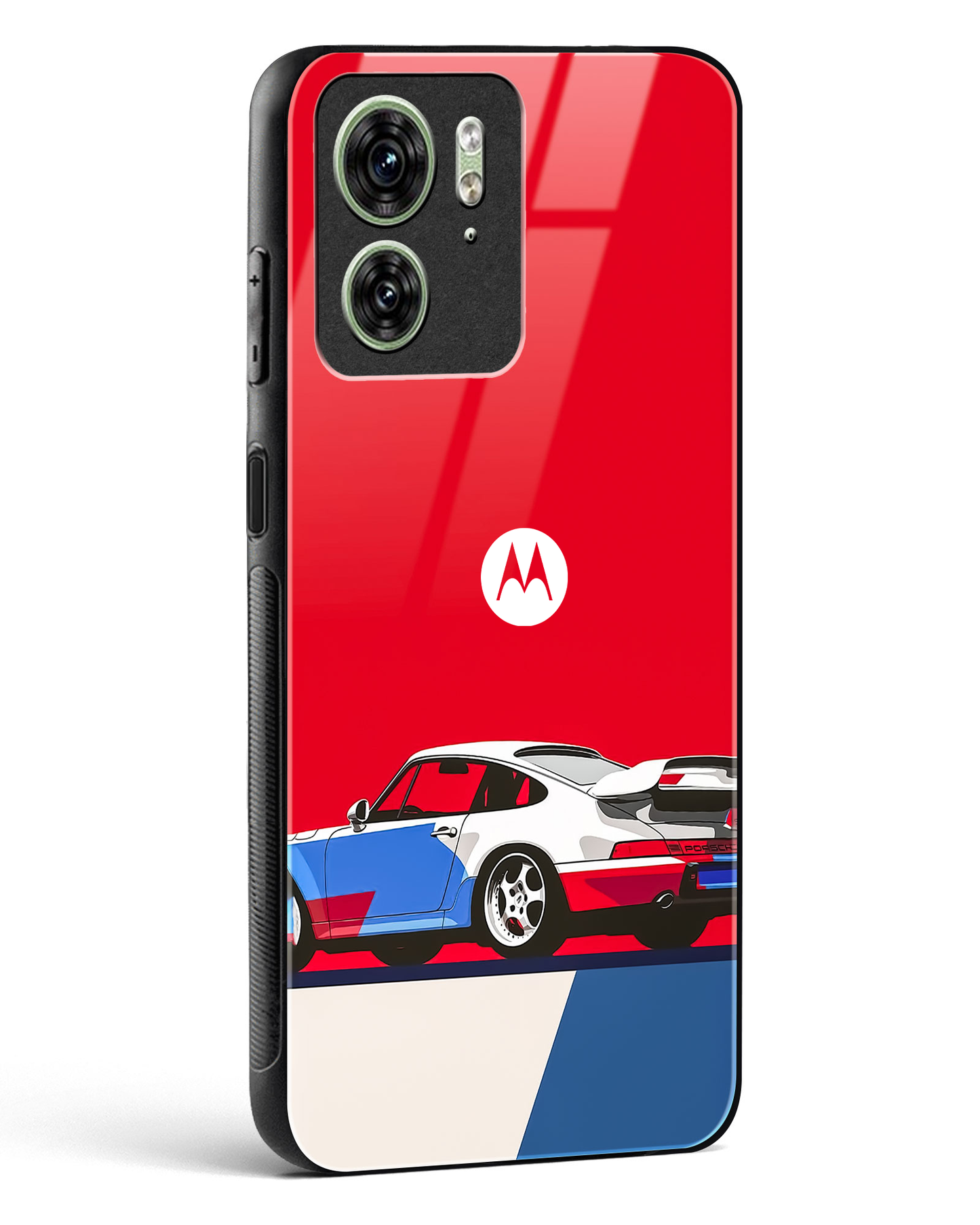 Automotive Racing Glass Phone Case-Motorola Edge 40