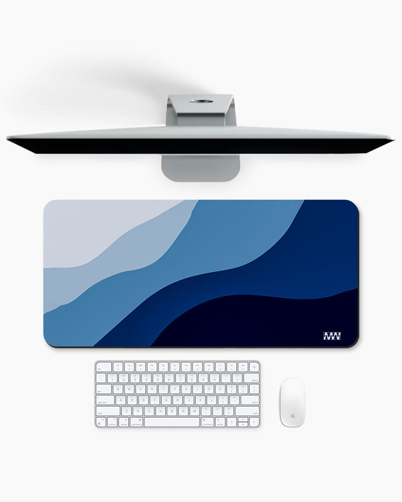 Azure Motion Desk Mat
