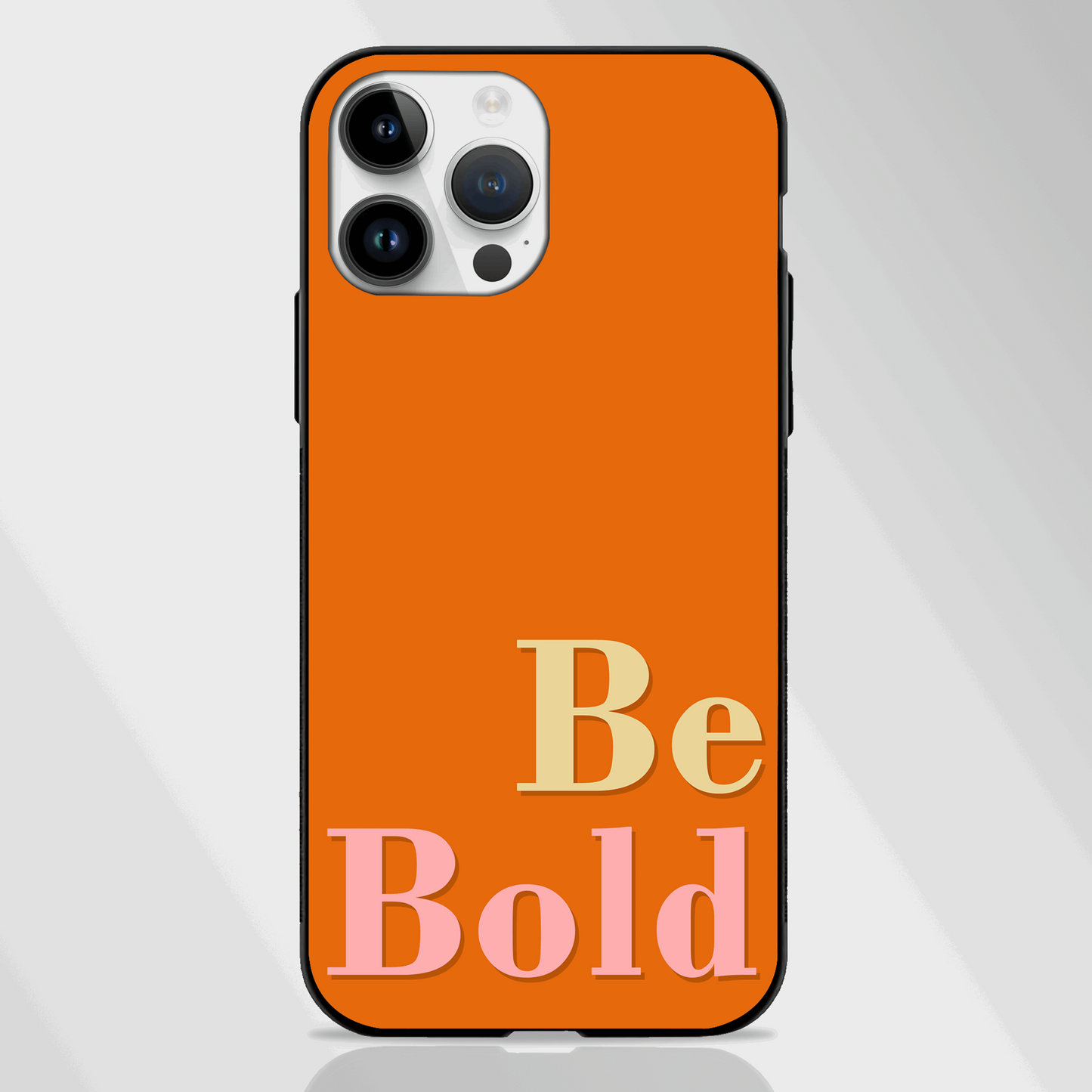 BE BOLD Statement Series GLASS CASE - - MW Stuffs -