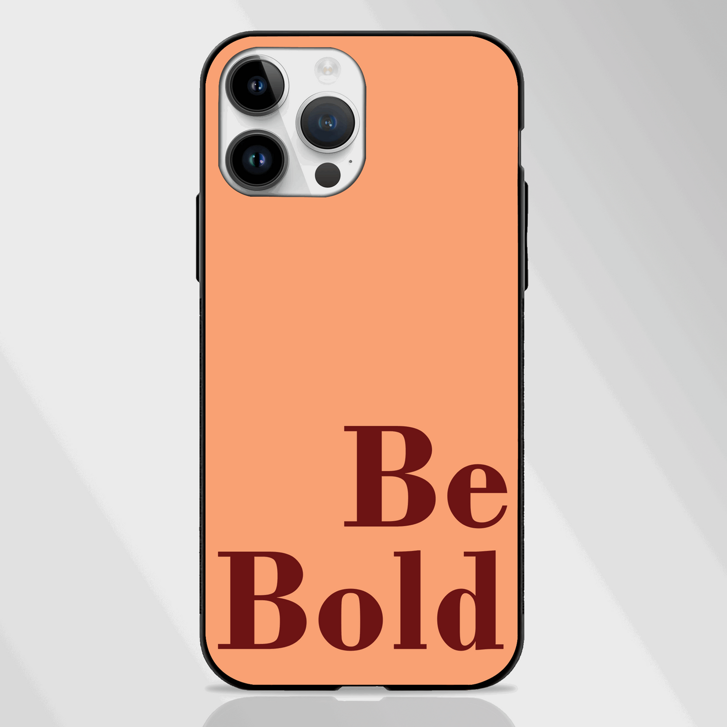 BE BOLD Statement Series GLASS CASE - - MW Stuffs -