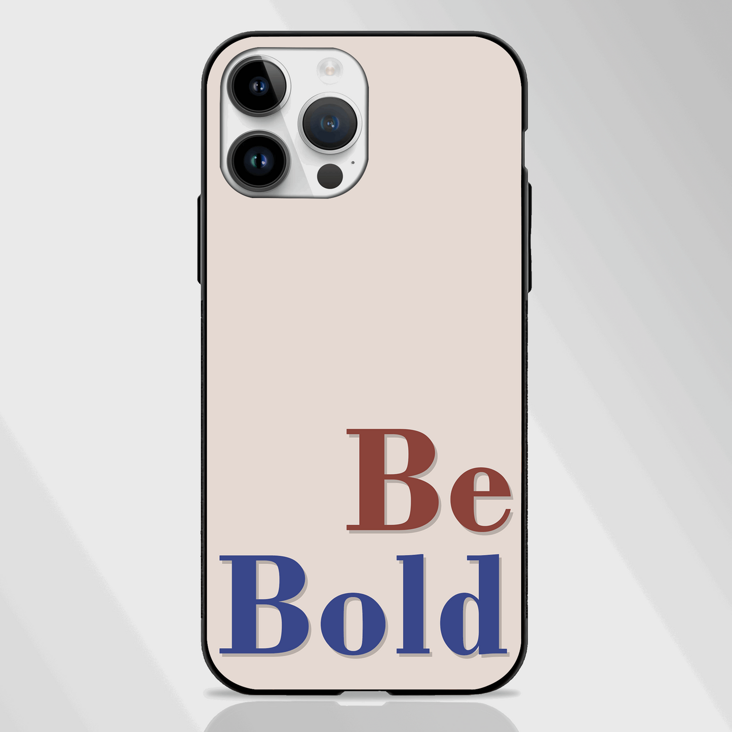 BE BOLD Statement Series GLASS CASE - - MW Stuffs -