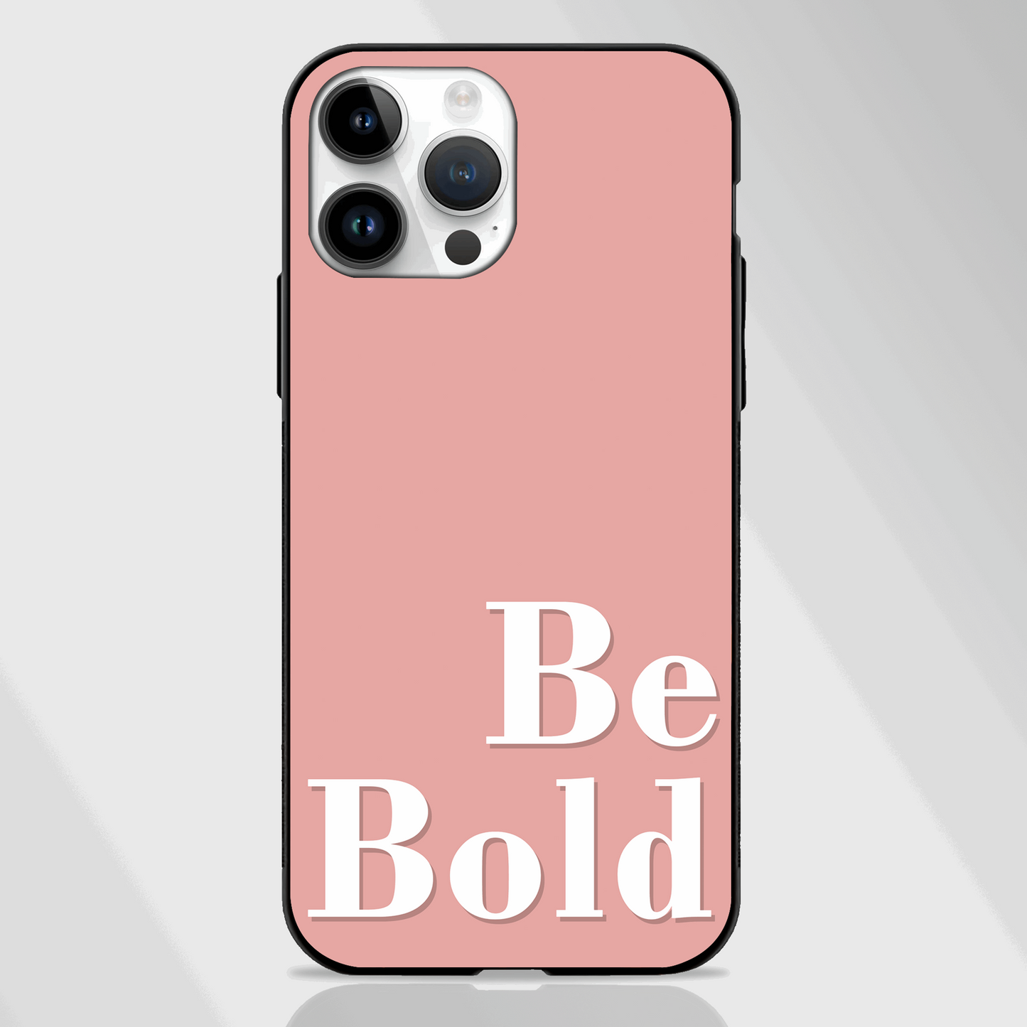 BE BOLD Statement Series GLASS CASE - - MW Stuffs -