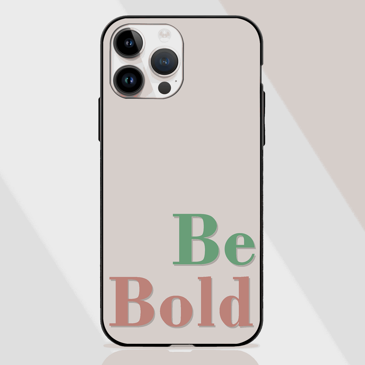 BE BOLD Statement Series GLASS CASE - - MW Stuffs -