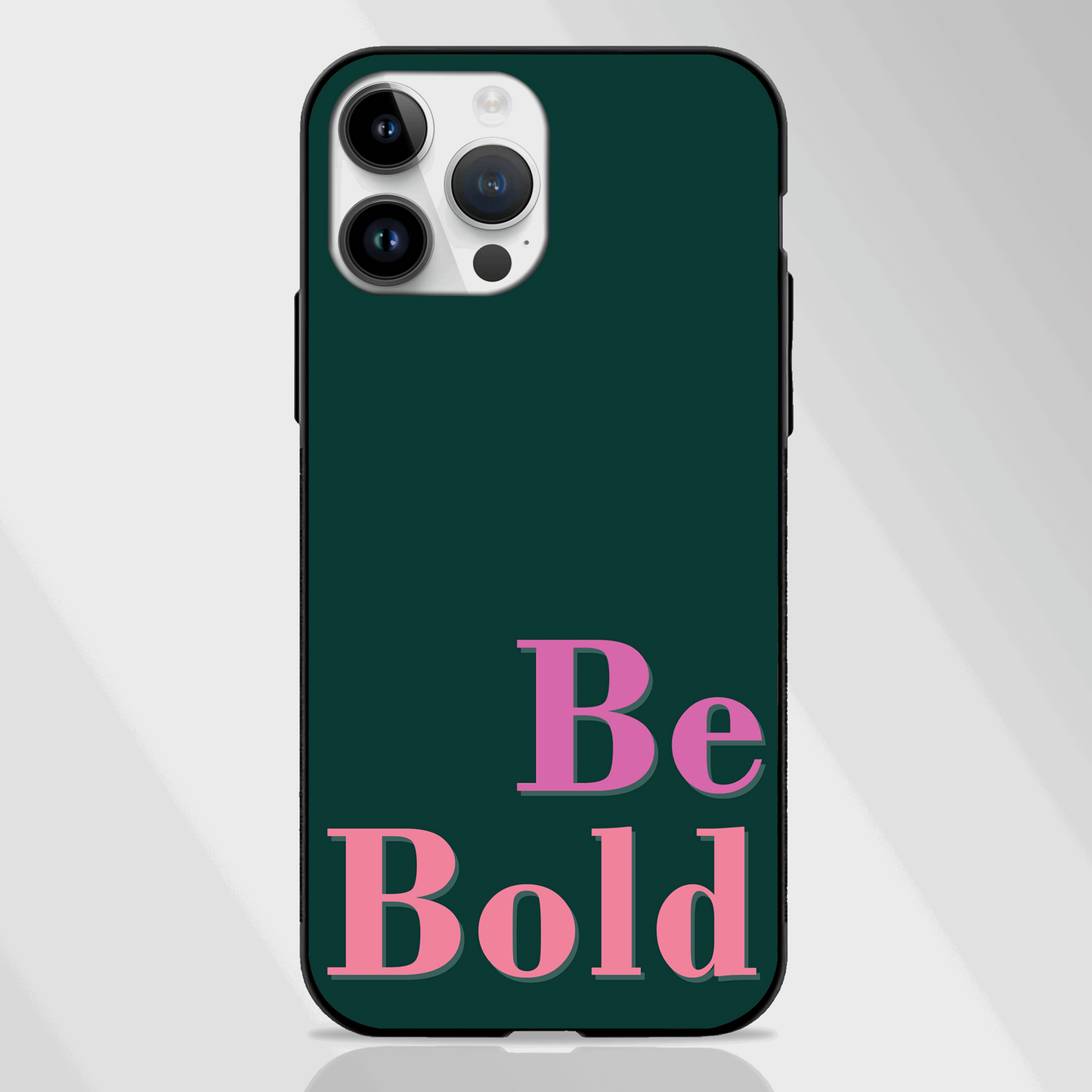 BE BOLD Statement Series GLASS CASE - - MW Stuffs -