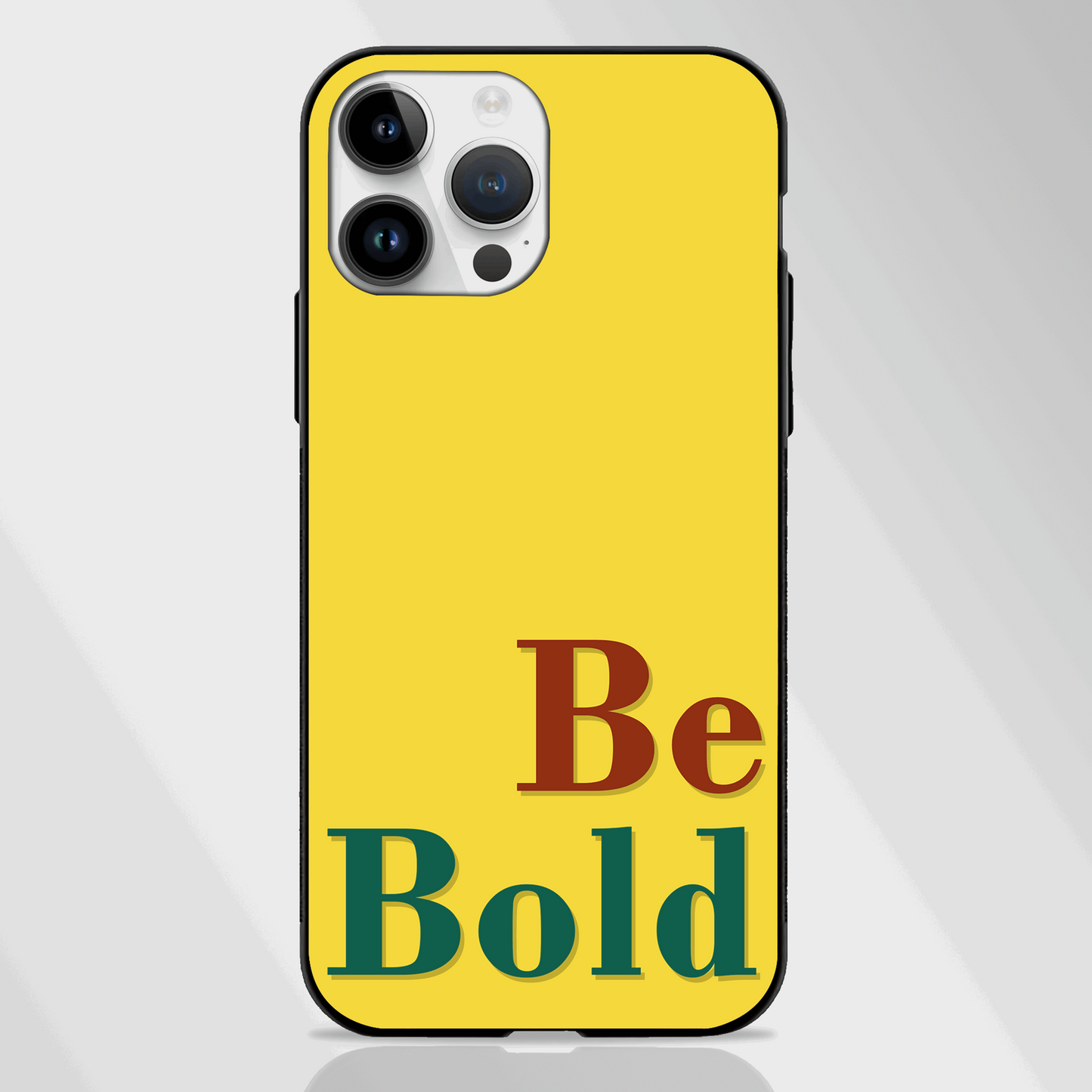 BE BOLD Statement Series GLASS CASE - - MW Stuffs -