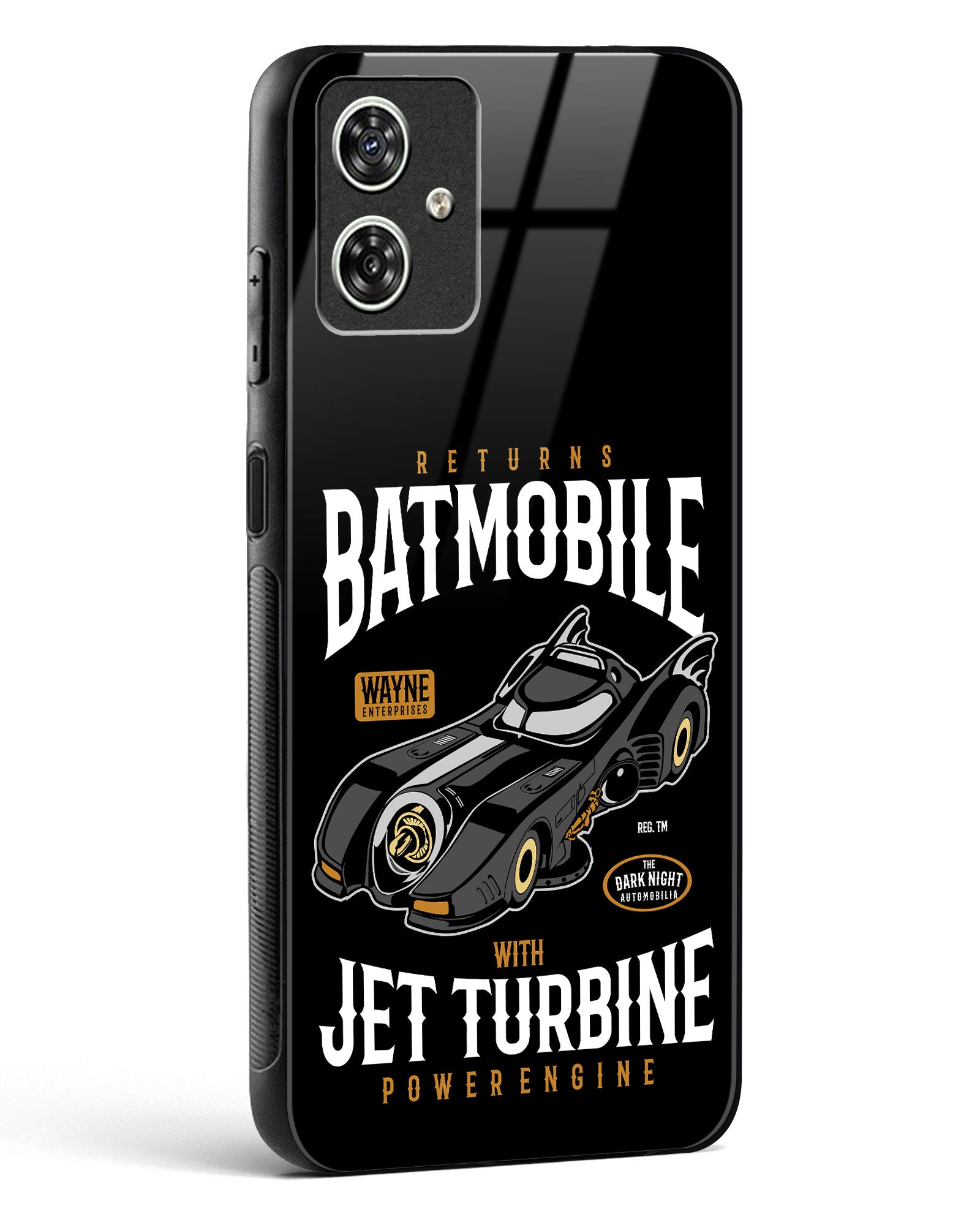 Batmobile Jet Turbine Glass Phone Case-Moto G64 5G