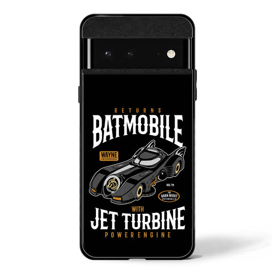 Batmobile Jet Turbine Google Pixel Glass Phone Case
