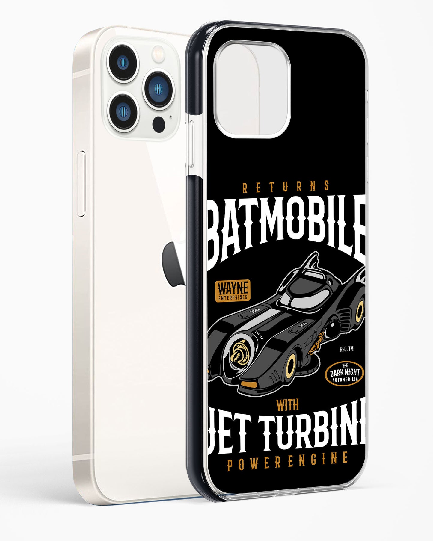 Batmobile Jet Turbine Impact Drop Protection Case
