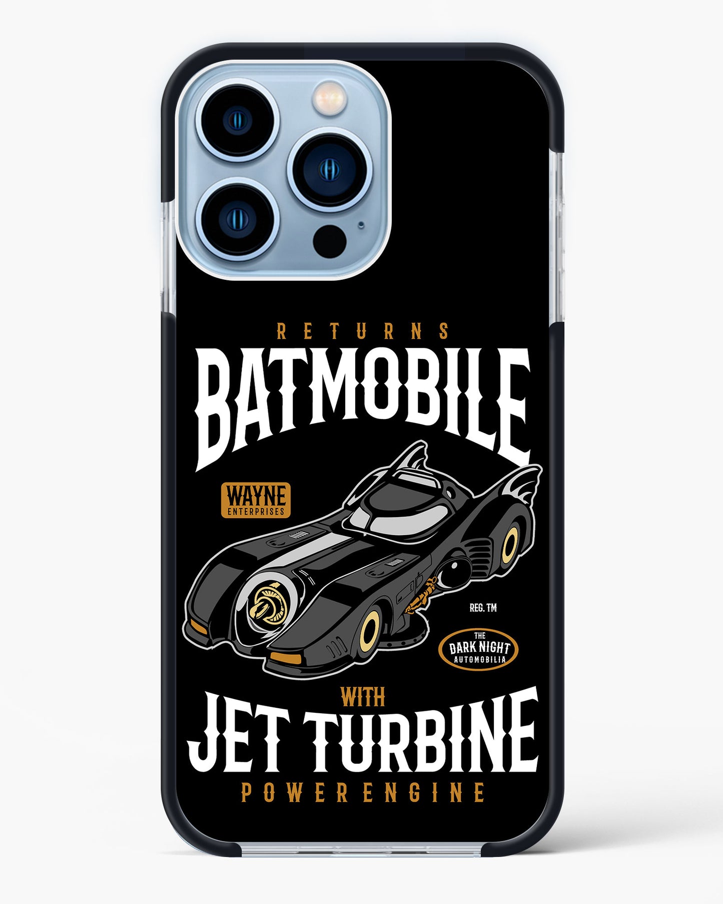 Batmobile Jet Turbine Impact Drop Protection Case