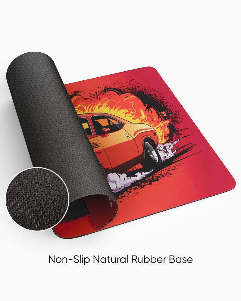Blaze Runner Challenger Ignition DeskMat