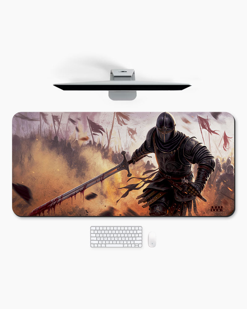 Blood and Valor The Last Crusade Deskmat