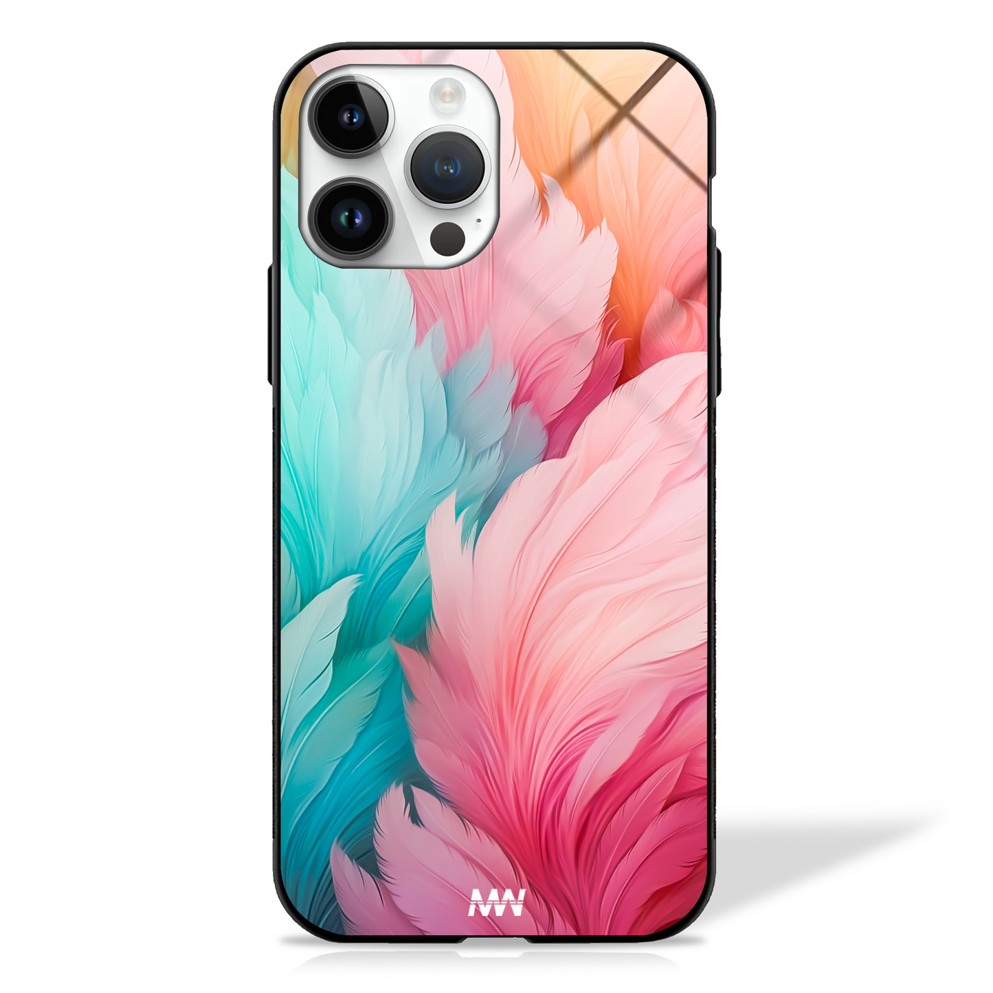 Bloomin' Beauty Floral Premium GLASS CASE - - MW Stuffs -