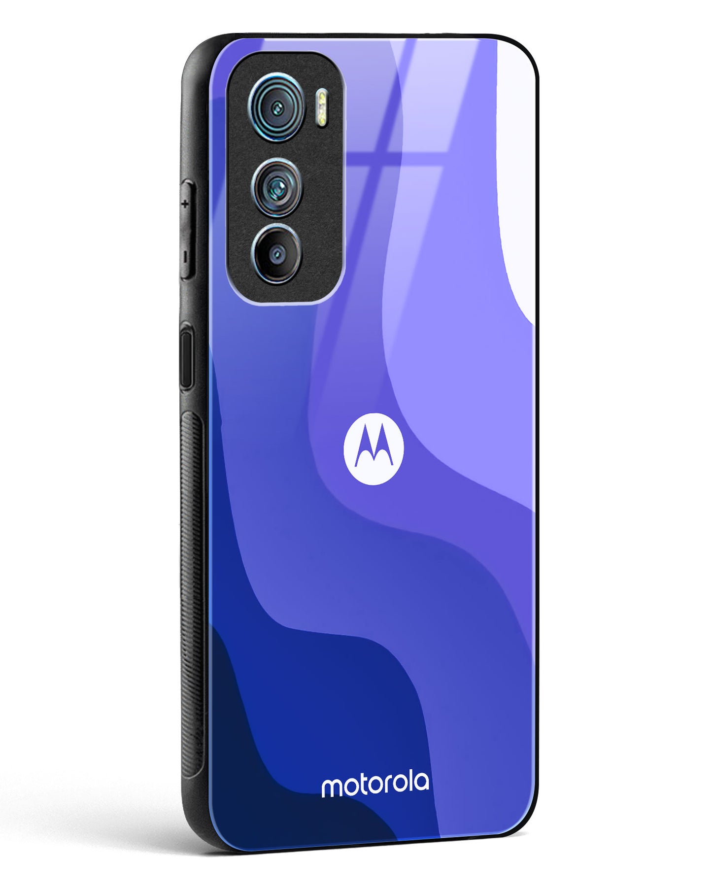 Blue Wave Glass Phone Case-Motorola Edge 30