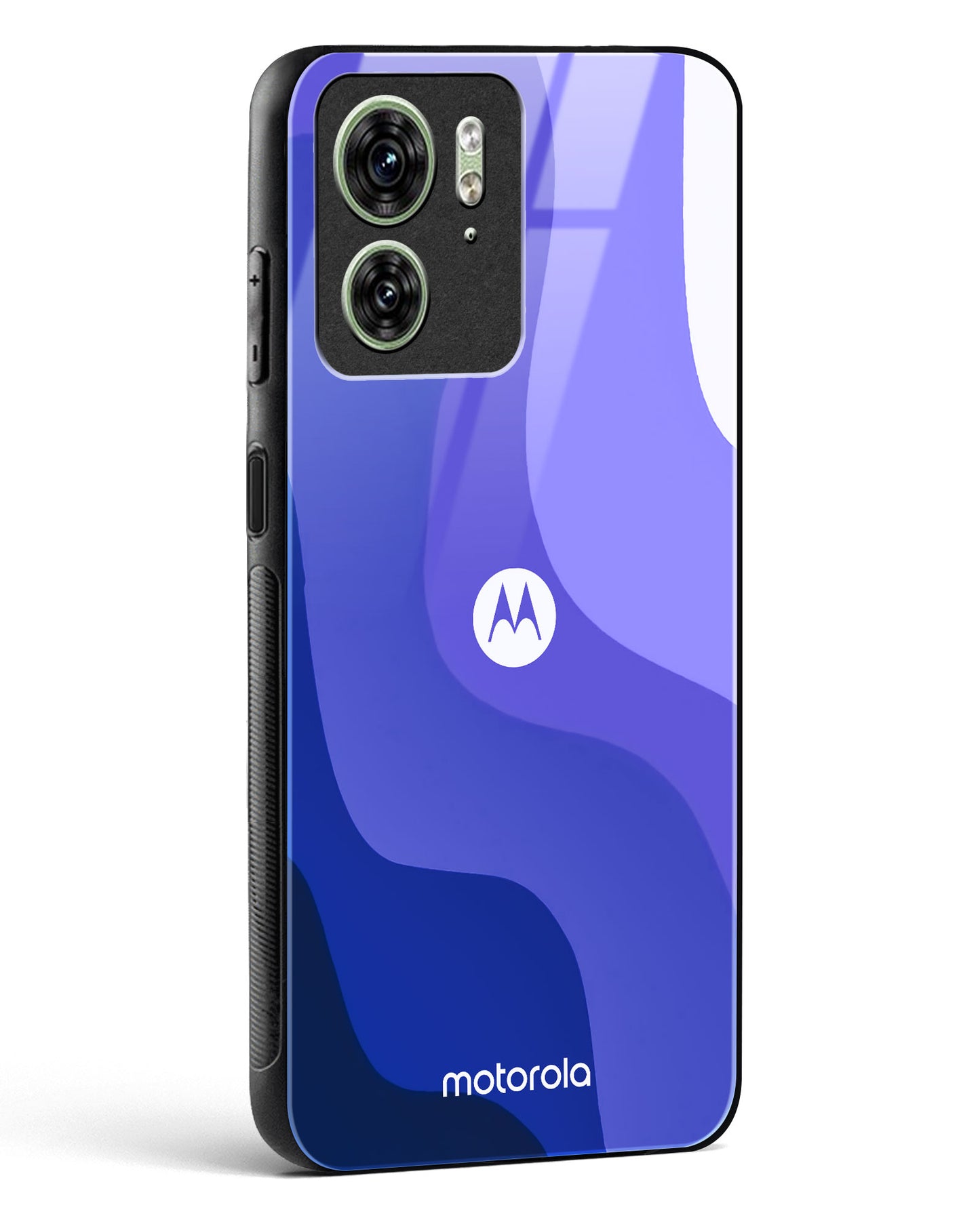 Blue Wave Glass Phone Case-Motorola Edge 40