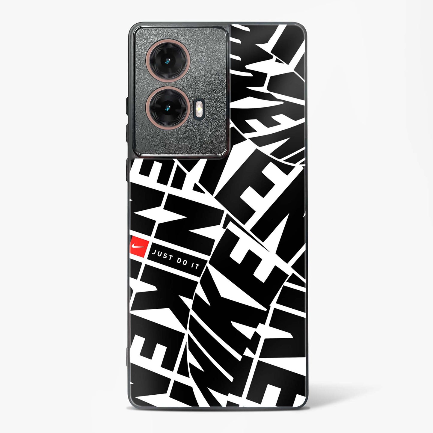 Brand Name Inspired Glass Phone Case-Moto G85 5G