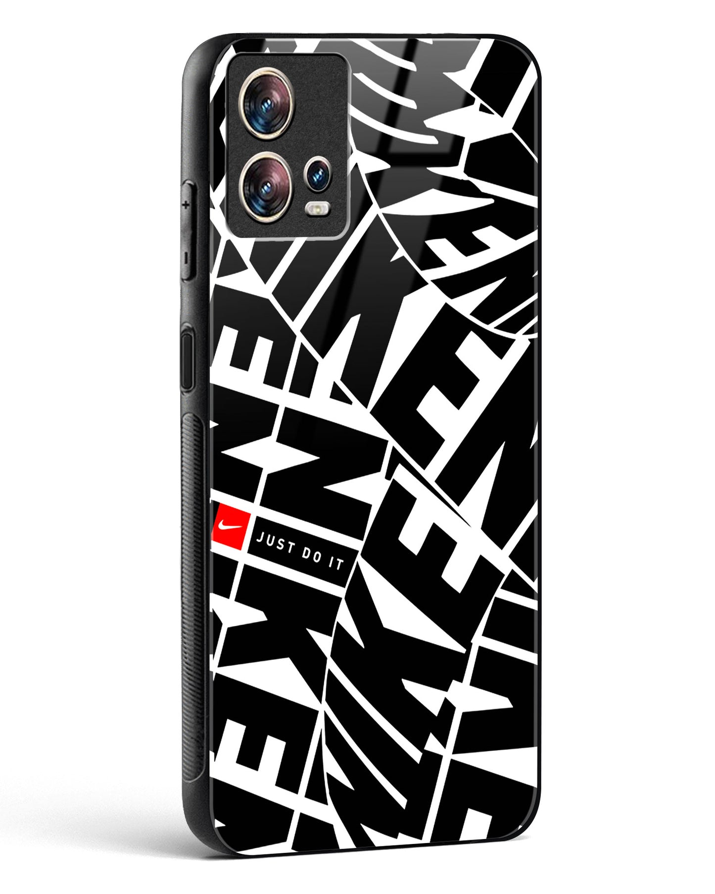 Brand Name Inspired Glass Phone Case-Motorola Edge 30 Fusion