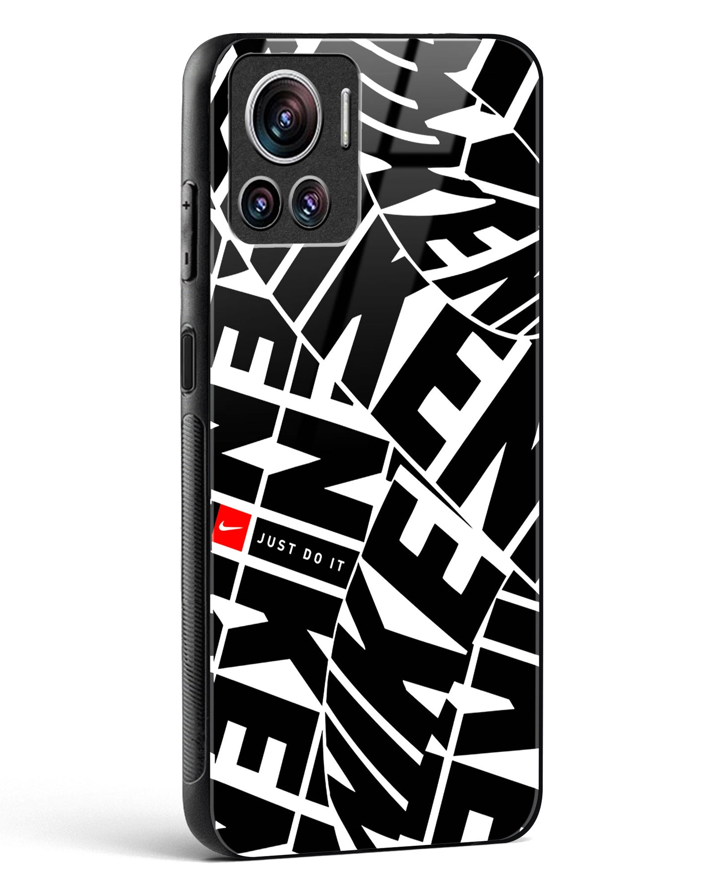 Brand Name Inspired Glass Phone Case-Motorola Edge 30 Ultra